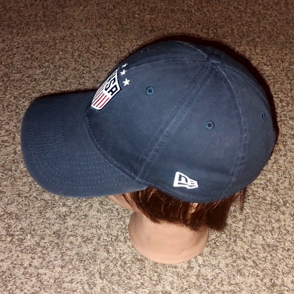 New Era 9TWENTY USA Olympics Stitched Patch Embroidered Strapback Hat Cap OSFM - Picture 3 of 8